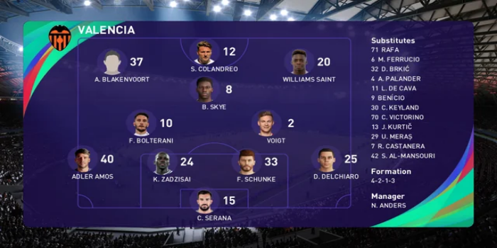 لعبة بيس ماستر ليج