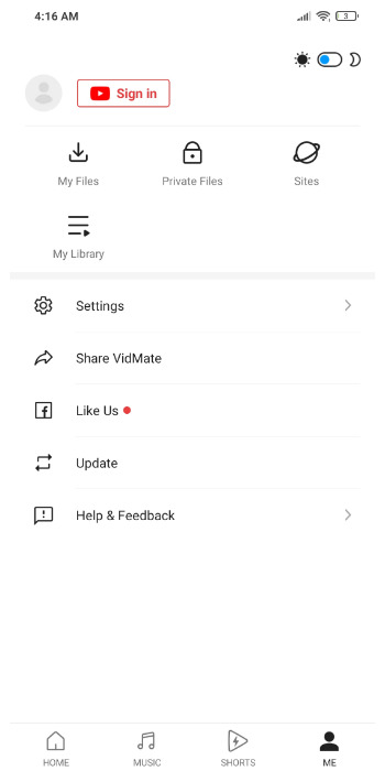تحميل برنامج vidmate القديم نسخة 2.61 للاندرويد