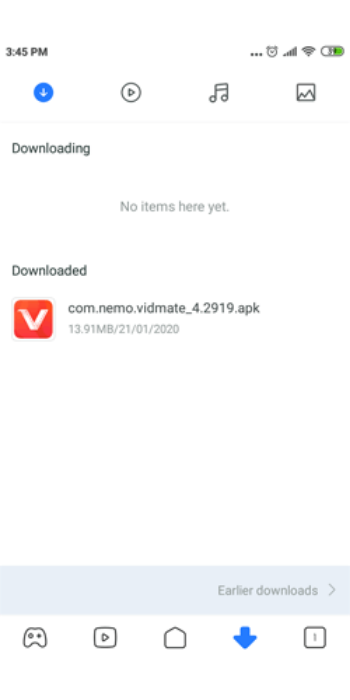 تحميل برنامج vidmate القديم نسخة 2.61 للاندرويد