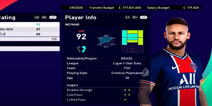 لعبة بيس ماستر ليج